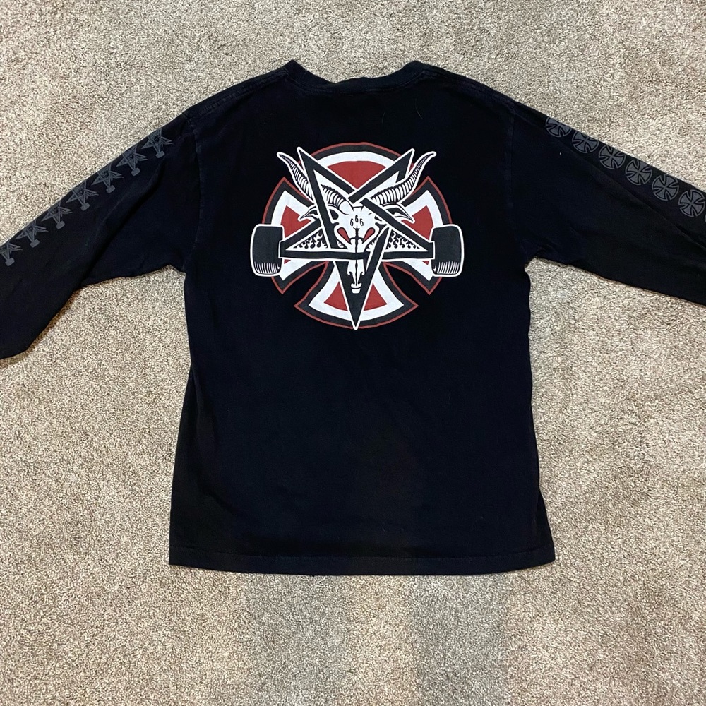 Independent Trucks X Thrasher Pentagram Cross T